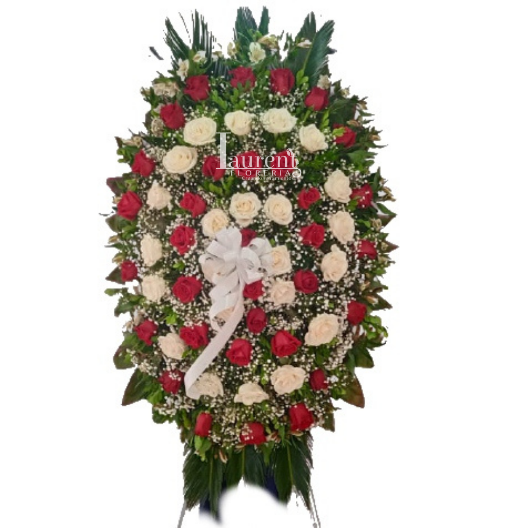 Pedestal fúnebre de amor y paz - Laurent Florería